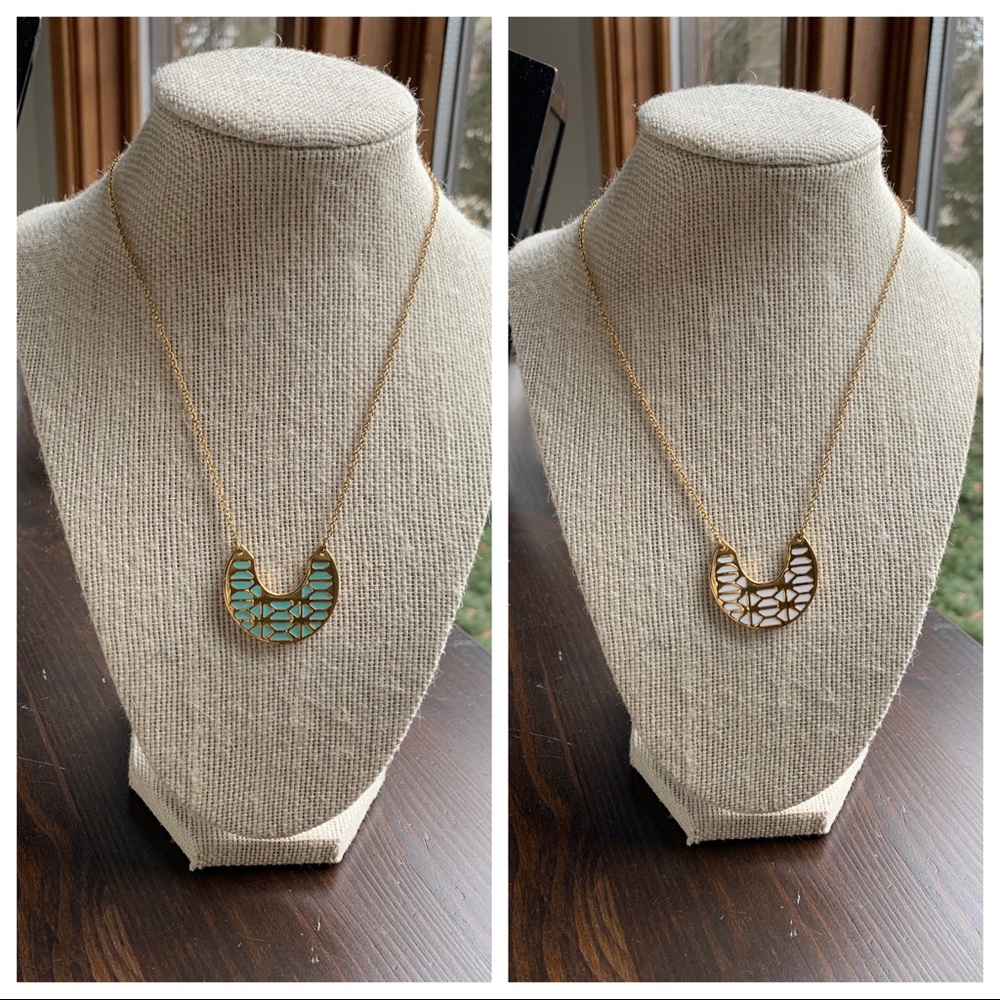 Stella & Dot Breezeblock Reversible Necklace